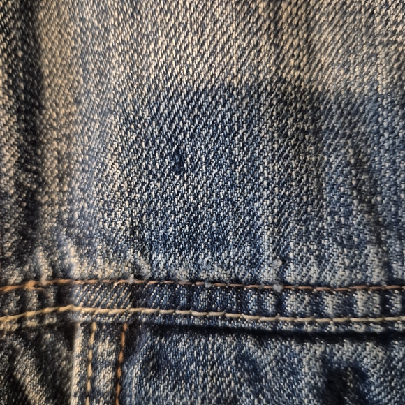 GAP Kids Jacket with Faux Fur Trim Size 6-7 - Picture 4 of 5